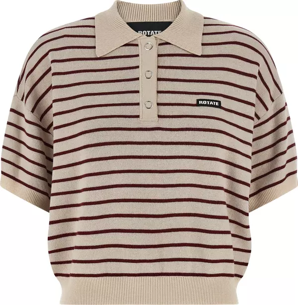 Multicolor Mohair Polo Shirt