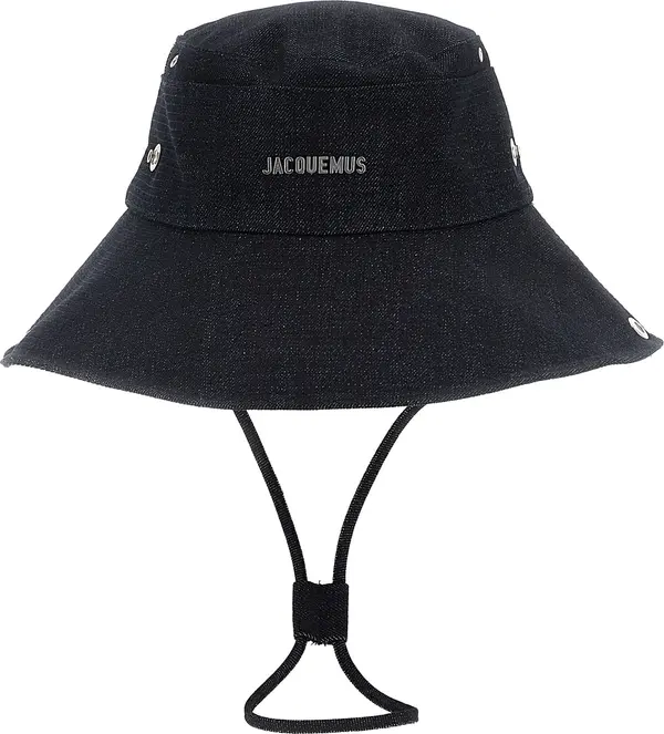 Blue Cotton Bucket Hat