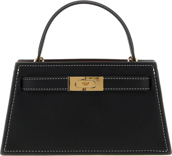 Black Cowhide Handbag