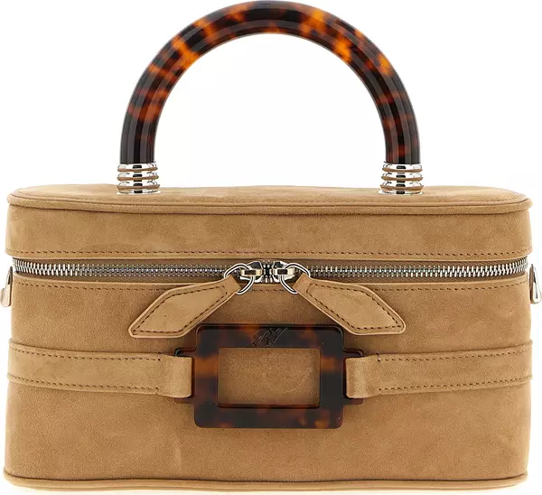 Beige Goatskin Handbag