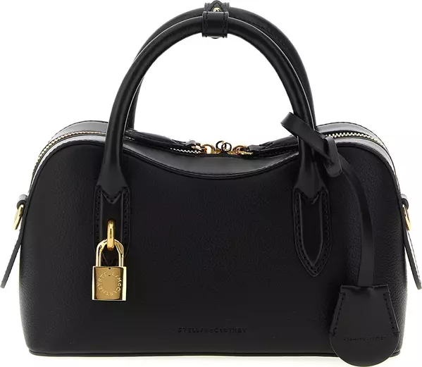 Black Polyamide Crossbody Bag