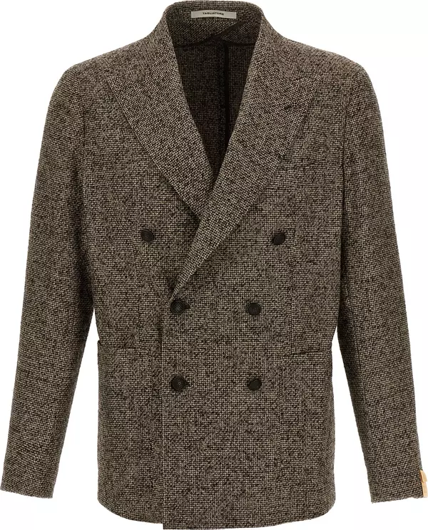 Brown Virgin Wool Blazer