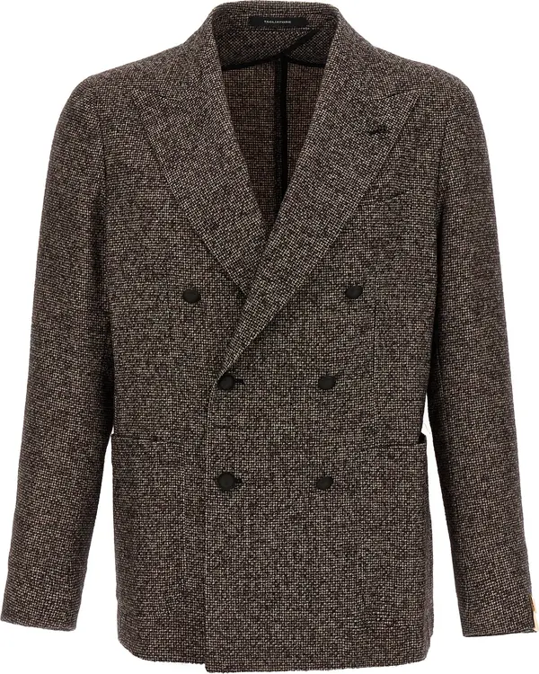 Brown Virgin Wool Blazer