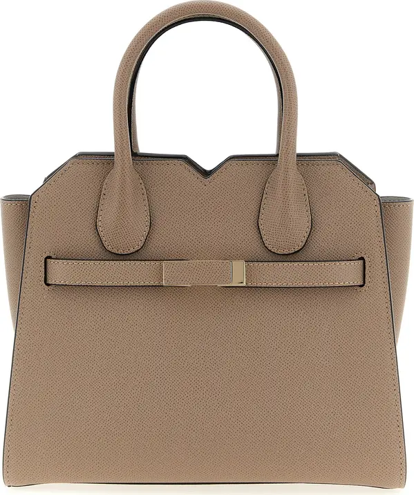 Beige Calfskin Handbag