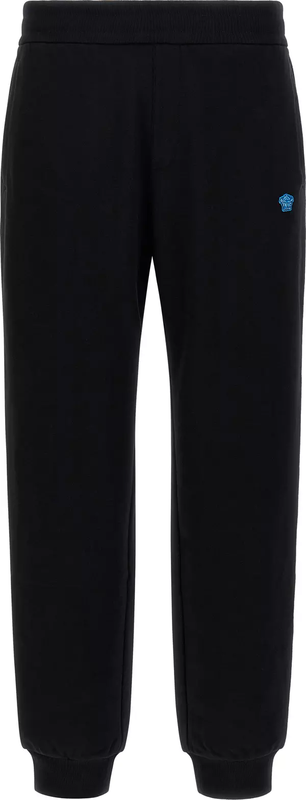 Black Cotton Joggers (Workout Pants)