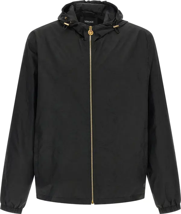 Black Nylon Shell Jacket