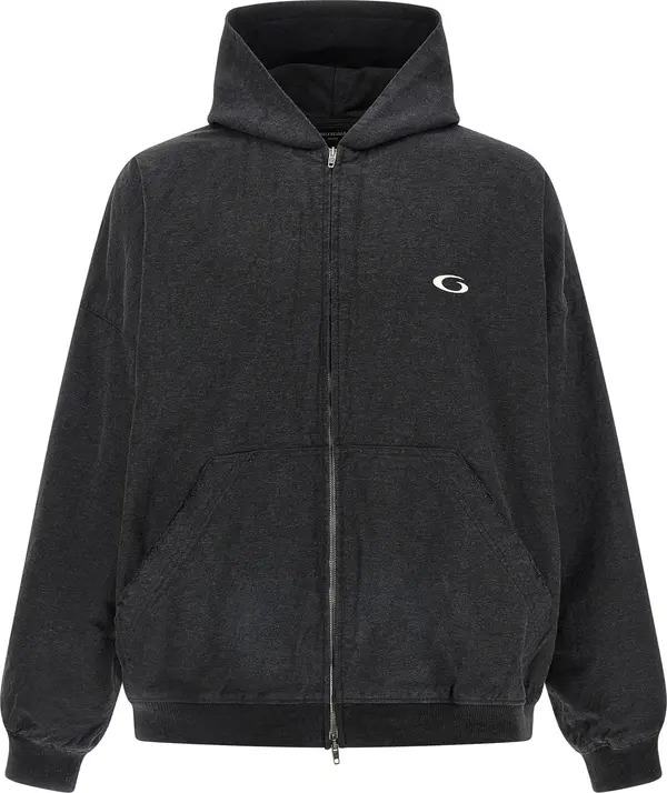 Gray Cotton Sweatshirt