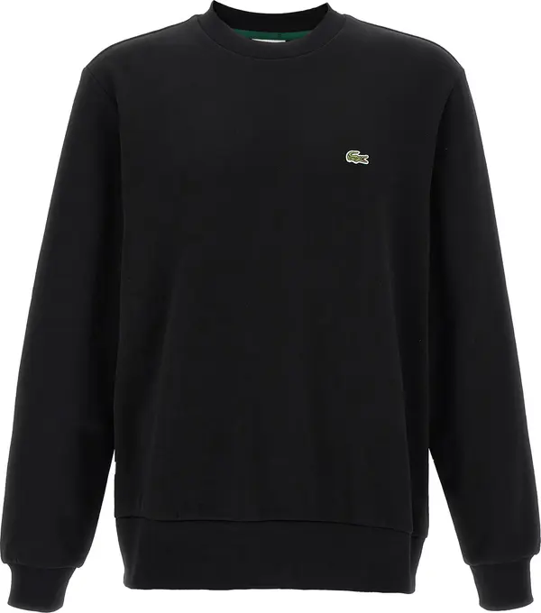 Black Cotton Sweatshirt