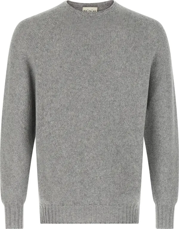 Gray Virgin Wool Cardigan