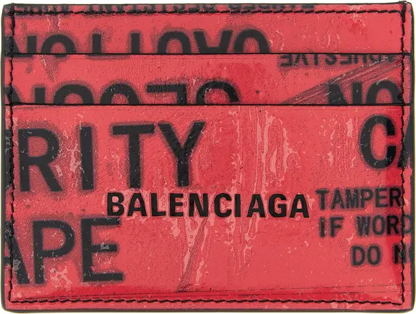 Multicolor Calfskin Cardholder