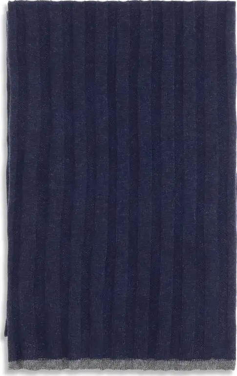 Blue Cashmere Foulard
