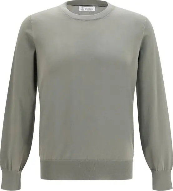Bicolor Cotton Sweatshirt
