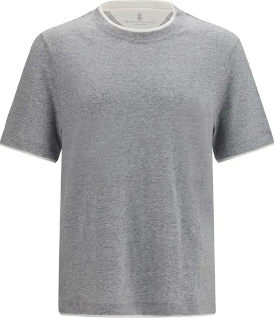 Gray Cotton T-Shirt