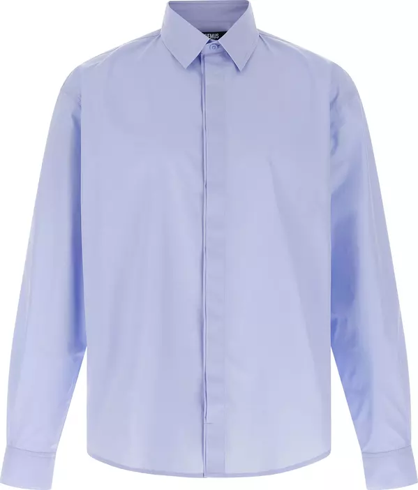 Blue Cotton Blouse