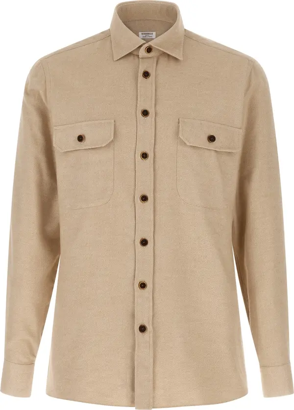 Beige Cotton Blouse