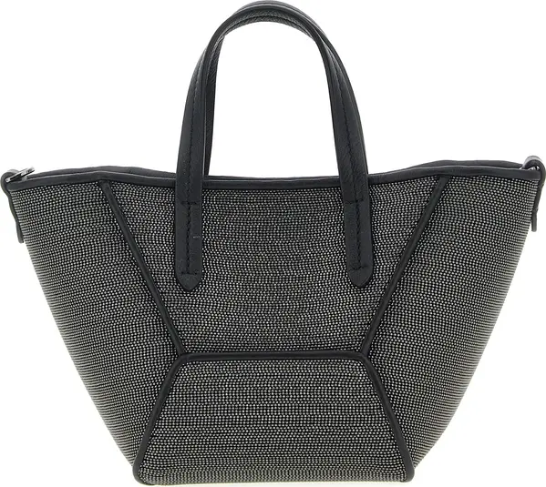 Black Brass Handbag