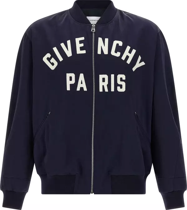 Blue Cotton Bomber