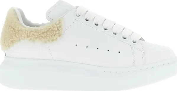 Beige Calfskin Chunky Sneakers