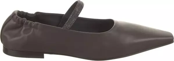 Brown Leather Flats