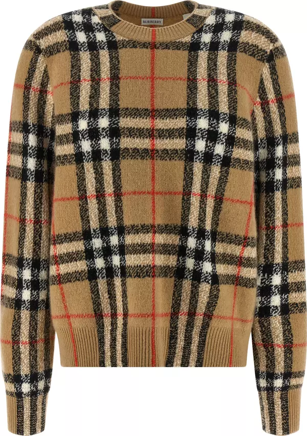 Beige Cashmere Cardigan