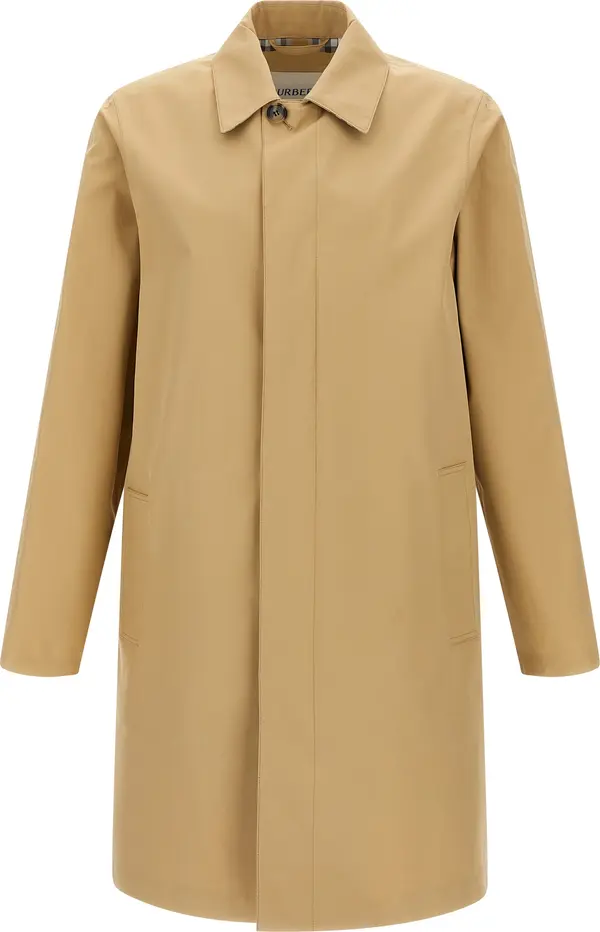 Beige Cotton Coat