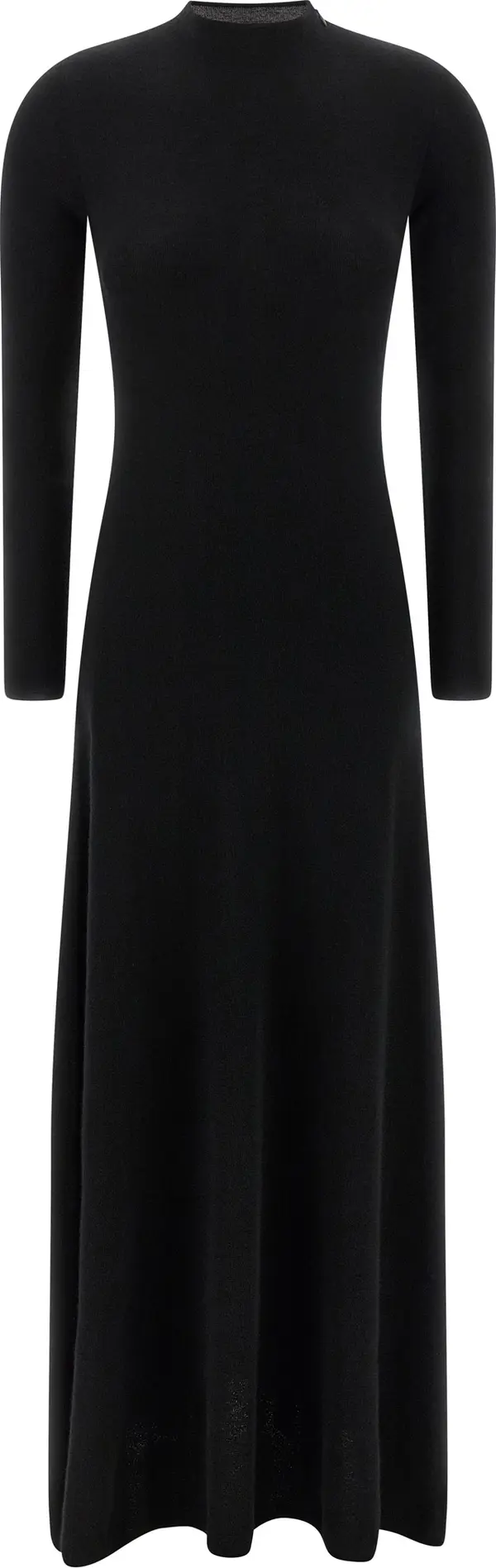 Black Cashmere Long Dress