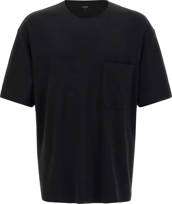 Black Cotton T-Shirt