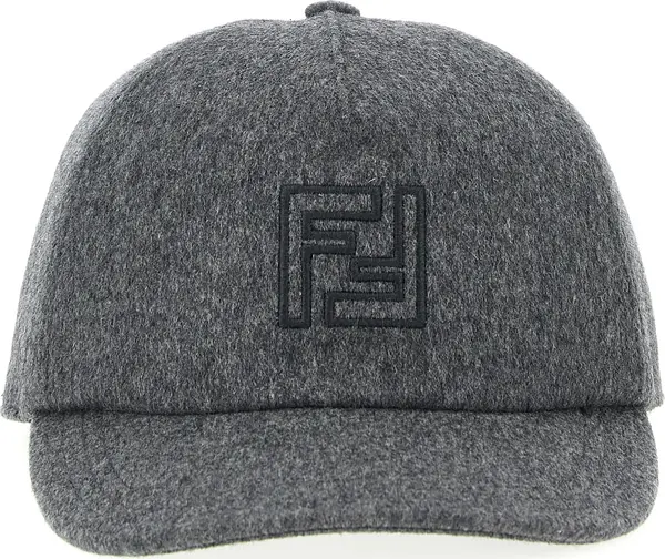 Gray Wool Cap (Baseball Hat)