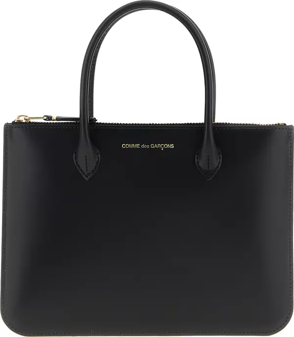 Black Cowhide Handbag