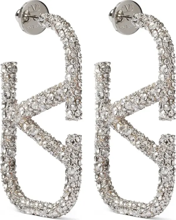 Silver Stainless Steel Earrings