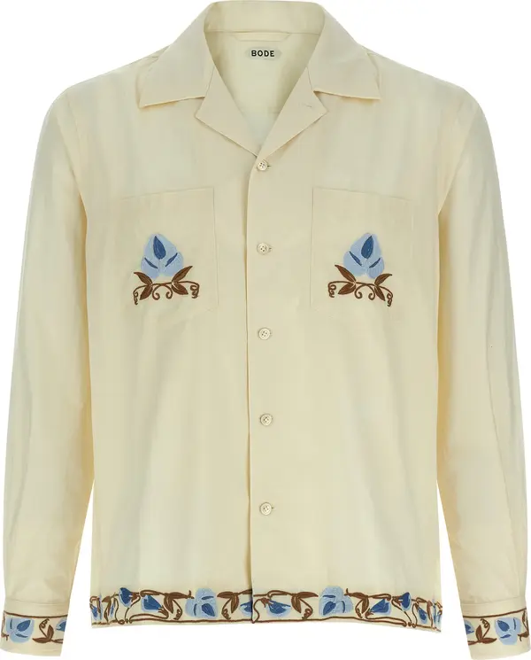 Beige Cotton Blouse