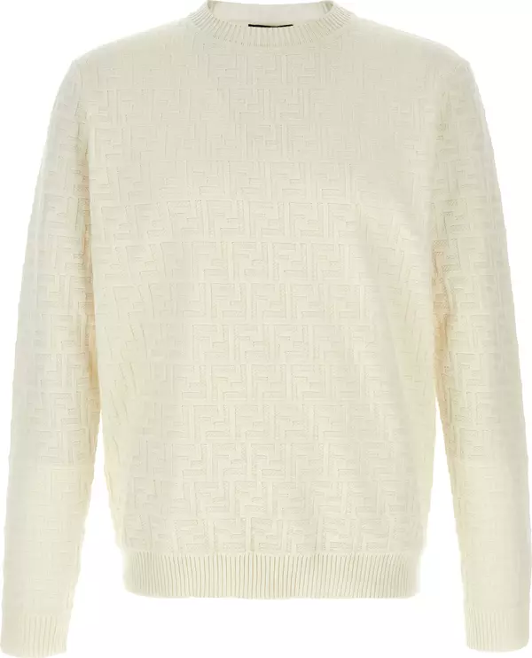 White Cotton Cardigan