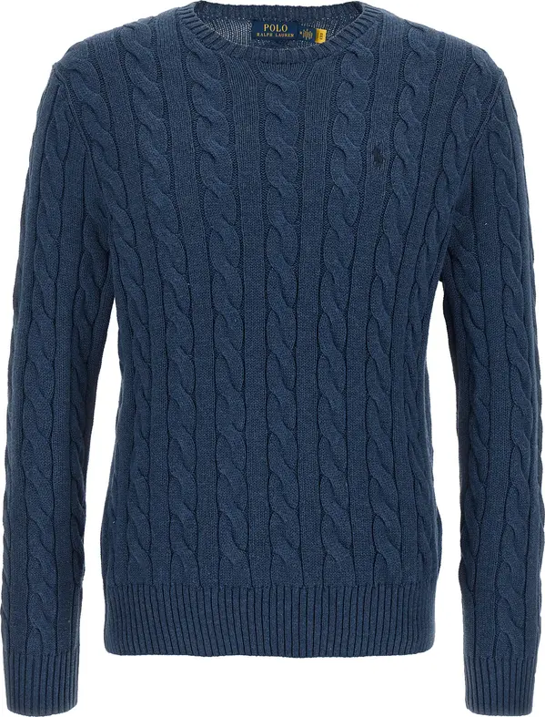 Blue Cotton Cardigan