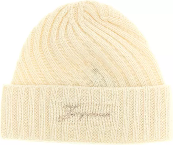 White Cashmere Beanie