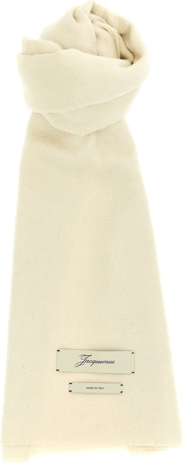 Beige Cashmere Scarf