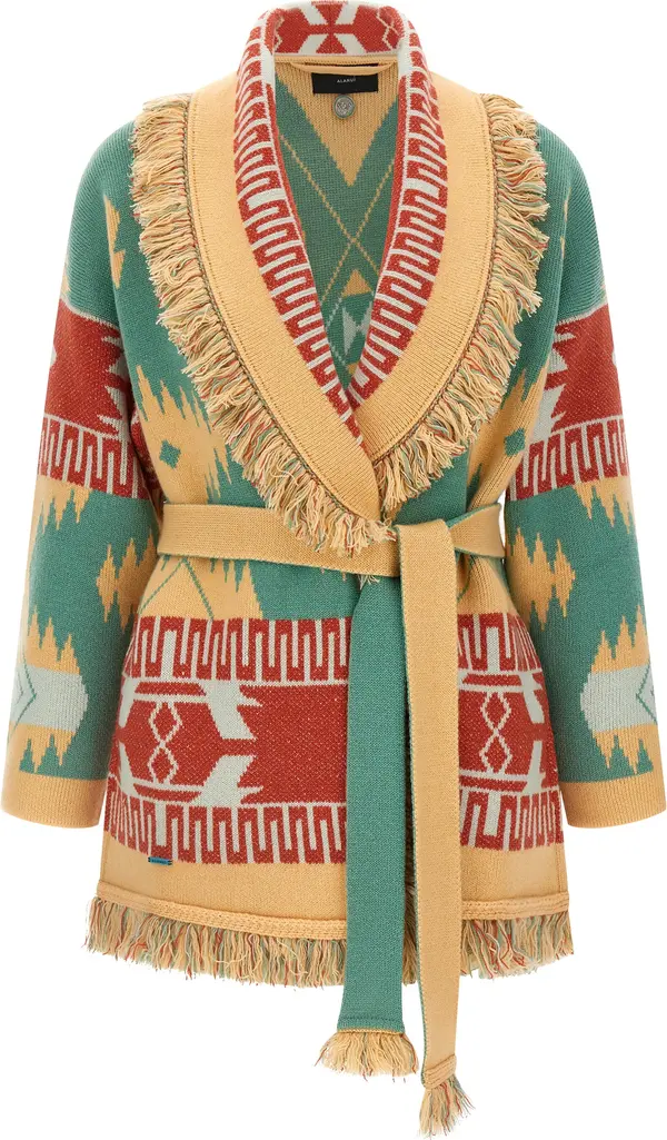 Multicolor Cashmere Cardigan