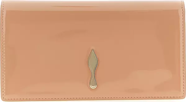 Multicolor Calfskin Clutch Bag