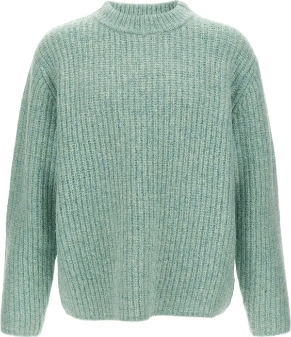 Blue Marabou Cardigan