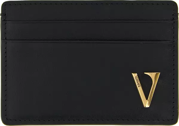 Black Calfskin Cardholder
