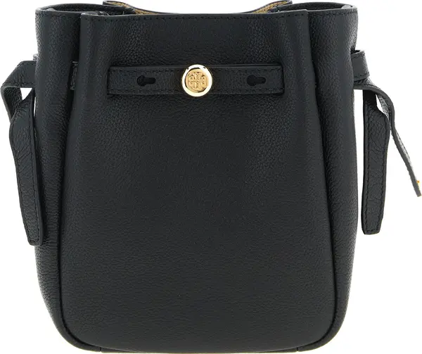 Black Cowhide Crossbody Bag