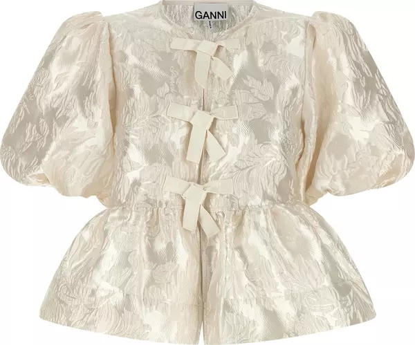 White Polyester Blouse