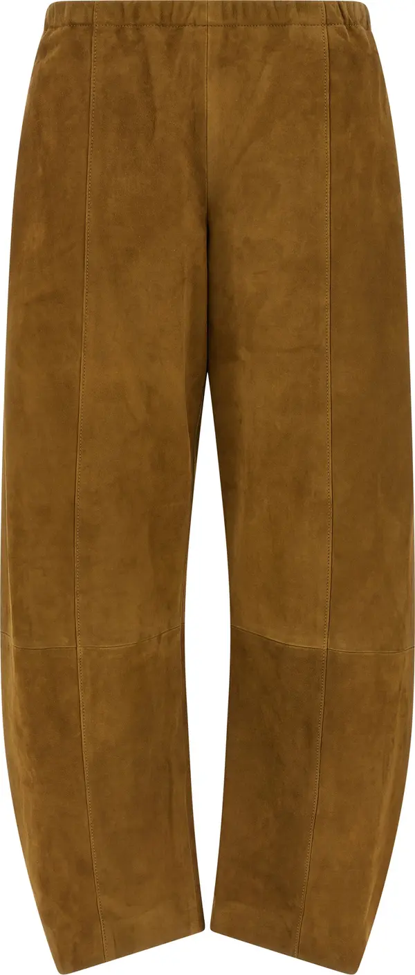 Brown Leather Pants