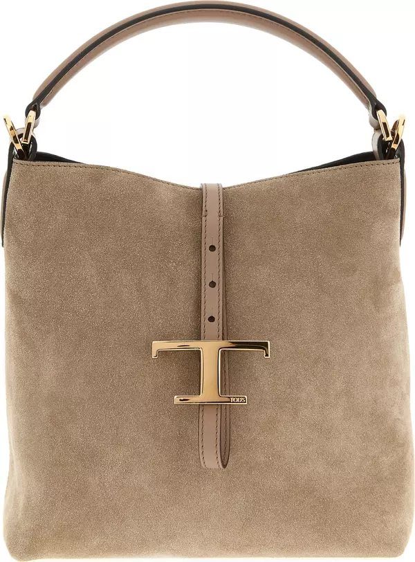 Beige Calfskin Handbag