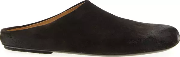Brown Calfskin Mules