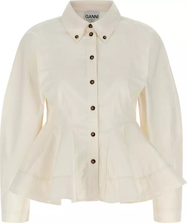 White Cotton Blouse