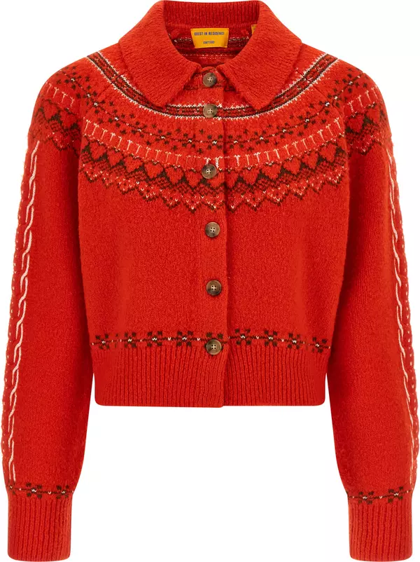 Multicolor Wool Cardigan