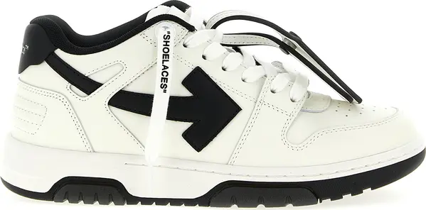 Bicolor Calfskin Low Top Sneakers