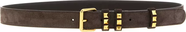 Brown Cowhide Belt