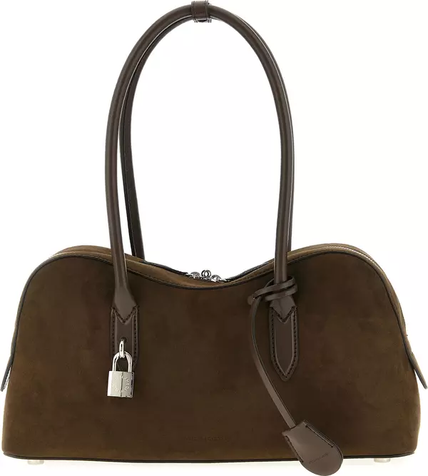 Brown Hemp Shoulder Bag