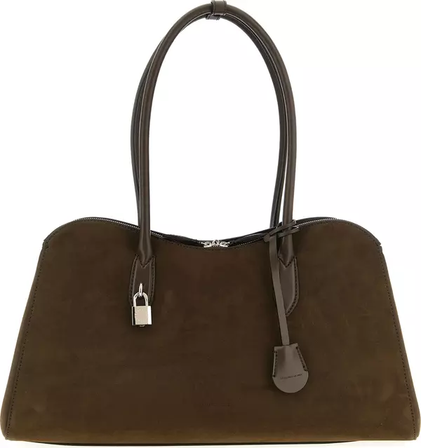 Brown Hemp Shoulder Bag